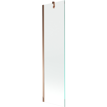 Mexen Next 1-panel bathtub screen 50 x 150 cm, transparent, rose gold - 895-050-000-00-00-60