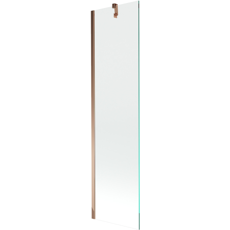 Mexen Next shower screen 1-wing 50 x 150 cm, transparent, rose gold - 895-050-000-00-00-60