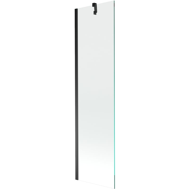 Mexen Next 1-panel bathtub screen 50 x 150 cm, transparent, black - 895-050-000-00-00-70