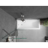 Mexen Next 1-panel bathtub screen 60 x 150 cm, transparent, chrome - 895-060-000-00-00-01
