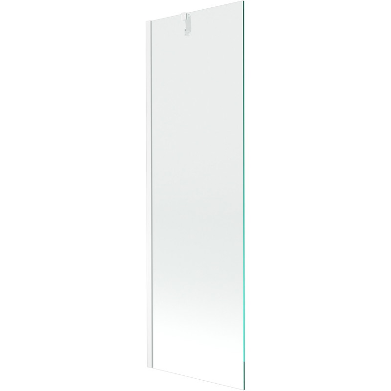 Mexen Next 1-panel bathtub screen 60 x 150 cm, transparent, white - 895-060-000-00-00-20