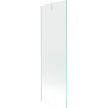 Mexen Next 1-wing bathtub screen 60 x 150 cm, transparent, White - 895-060-000-00-00-20