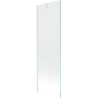 Mexen Next bath screen 1-panel 60 x 150 cm, transparent, white - 895-060-000-00-00-20