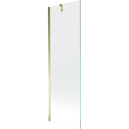 Mexen Next single-panel bath screen 60 x 150 cm, transparent, gold - 895-060-000-00-00-50