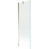 Mexen Next 1-wing bathtub screen 60 x 150 cm, transparent, Gold - 895-060-000-00-00-50