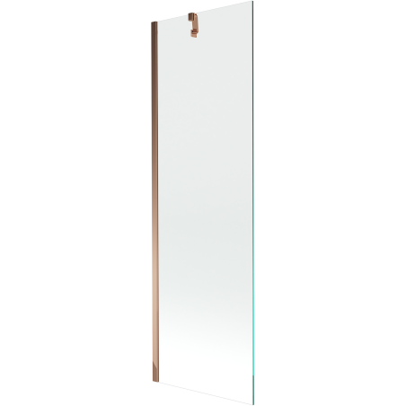 Mexen Next Single-Panel Bath Screen 60 x 150 cm, Transparent, Rose Gold - 895-060-000-00-00-60