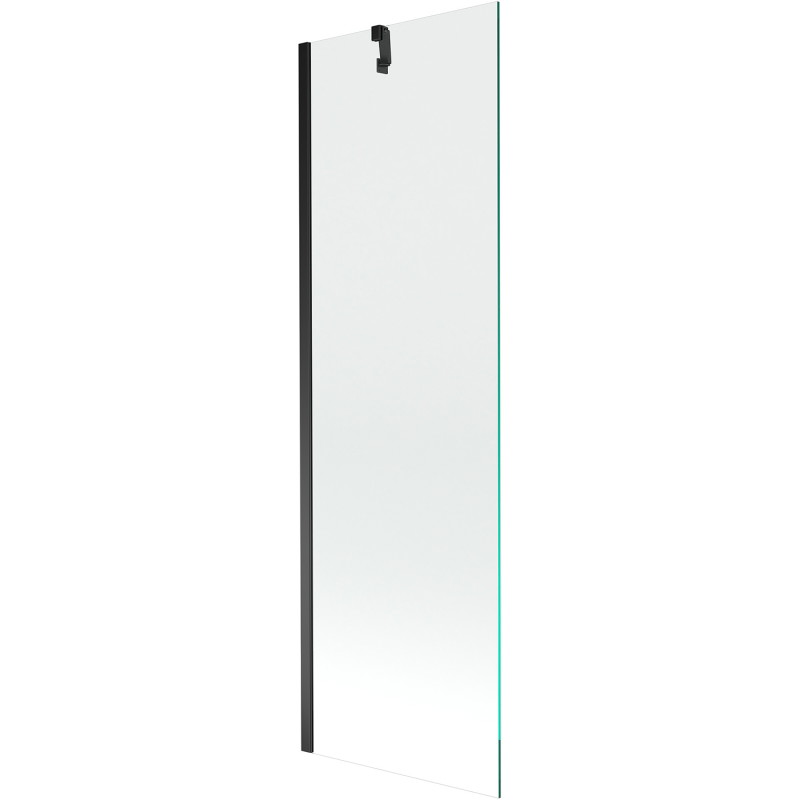 Mexen Next bathtub screen 1-wing 60 x 150 cm, transparent, black - 895-060-000-00-00-70