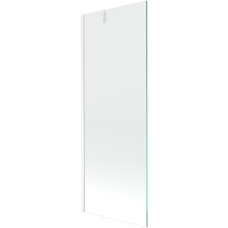 Mexen Next 1-panel bathtub screen 70 x 150 cm, transparent, white - 895-070-000-00-00-20
