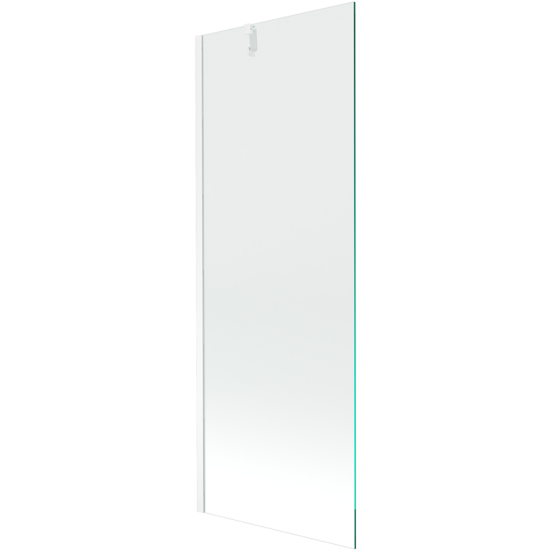 Mexen Next 1-wing bathtub screen 70 x 150 cm, transparent, White - 895-070-000-00-00-20