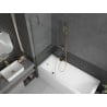 Mexen Next 1-wing Bath Screen 70 x 150 cm, Transparent, Gold - 895-070-000-00-00-50