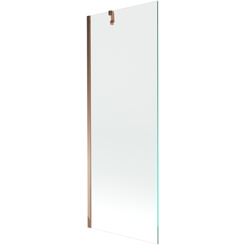 Mexen Next 1-panel shower screen 70 x 150 cm, transparent, rose gold - 895-070-000-00-00-60