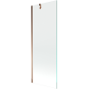 Mexen Next 1-panel shower screen 70 x 150 cm, transparent, rose gold - 895-070-000-00-00-60