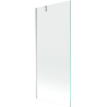 Mexen Next 1-Panel Bathtub Screen 80 x 150 cm, Transparent, Chrome - 895-080-000-00-00-01