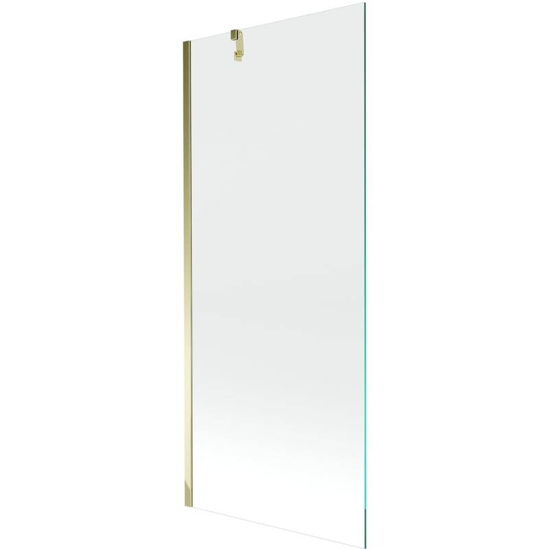 Mexen Next 1-panel bathtub screen 80 x 150 cm, transparent, gold - 895-080-000-00-00-50