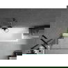 Mexen Next 1-wing bathtub screen 80 x 150 cm, transparent, Black - 895-080-000-00-00-70