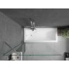 Mexen Next 1-wing bathtub screen 90 x 150 cm, transparent, Chrome - 895-090-000-00-00-01
