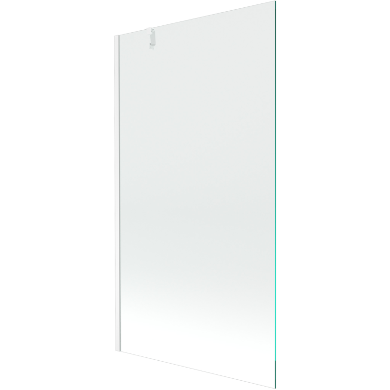 Mexen Next 1-wing bathtub screen 90 x 150 cm, transparent, White - 895-090-000-00-00-20