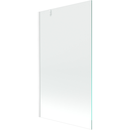 Mexen Next 1-fold Shower Screen 90 x 150 cm, Transparent, White - 895-090-000-00-00-20