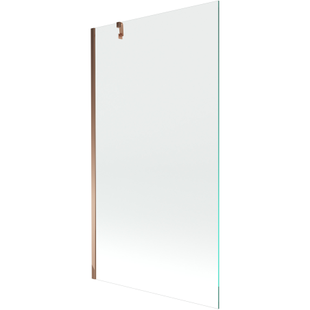 Mexen Next 1-Panel Bathtub Screen 90 x 150 cm, Transparent, Rose Gold - 895-090-000-00-00-60