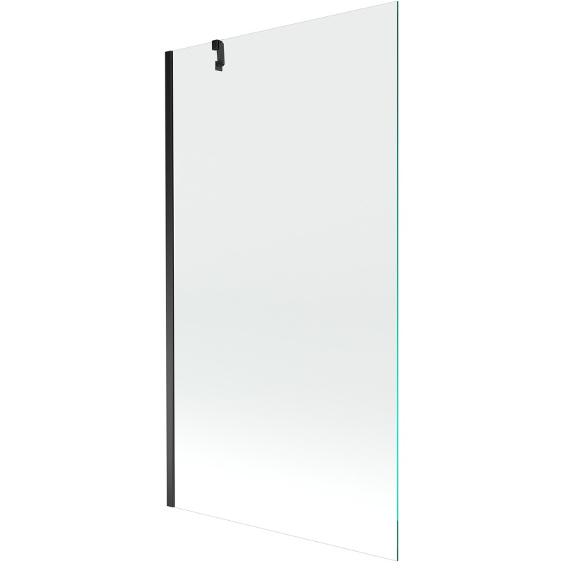 Mexen Next 1-panel bathtub screen 90 x 150 cm, transparent, black - 895-090-000-00-00-70