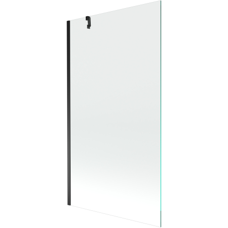 Mexen Next bath screen 1-wing 90 x 150 cm, transparent, black - 895-090-000-00-00-70