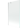 Mexen Next 1-Panel Bathtub Screen 100 x 150 cm, Transparent, Chrome - 895-100-000-00-00-01