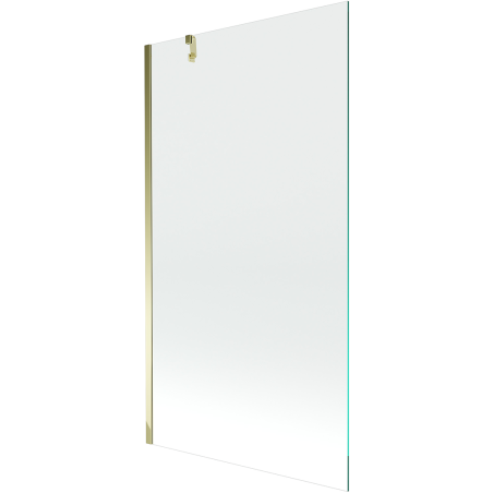 Mexen Next 1-winged bathtub screen 100 x 150 cm, transparent, gold - 895-100-000-00-00-50