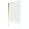 Mexen Next 1-winged bathtub screen 100 x 150 cm, transparent, gold - 895-100-000-00-00-50