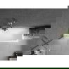 Mexen Next 1-wing bathtub screen 50 x 150 cm, Frosted, Chrome - 895-050-000-00-30-01