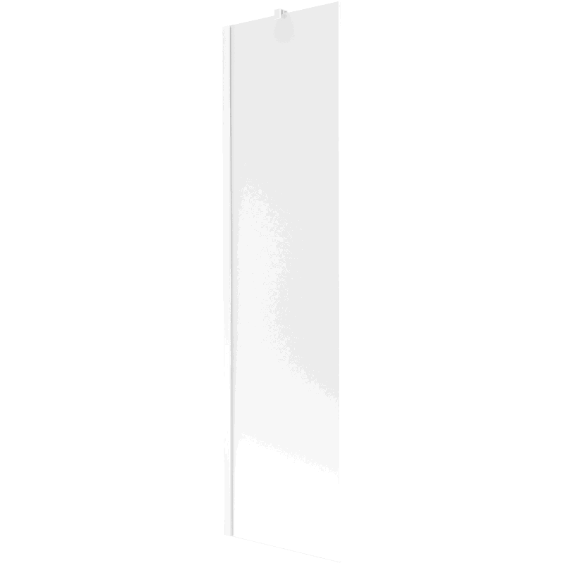 Mexen Next Shower Screen 1-wing 50 x 150 cm, Frosted, White - 895-050-000-00-30-20