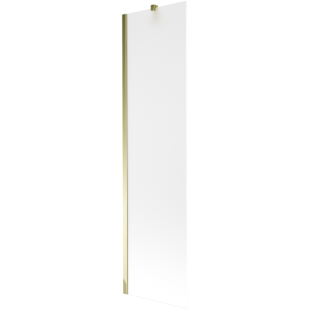 Mexen Next 1-wing bathtub screen 50 x 150 cm, frost, gold - 895-050-000-00-30-50