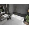 Mexen Next 1-wing Shower Screen 50 x 150 cm, Frosted, Gold - 895-050-000-00-30-50