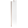Mexen Next 1-panel bathtub screen 50 x 150 cm, frost, rose gold - 895-050-000-00-30-60