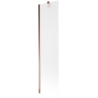 Mexen Next 1-wing bath screen 50 x 150 cm, frost, rose gold - 895-050-000-00-30-60