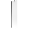 Mexen Next 1-door Bath Screen 50 x 150 cm, Frosted, Black - 895-050-000-00-30-70