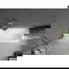 Mexen Next 1-wing Bath Screen 60 x 150 cm, Frosted, Chrome - 895-060-000-00-30-01
