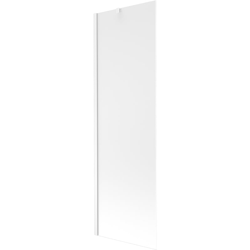 Mexen Next 1-panel bathtub screen 60 x 150 cm, frost, white - 895-060-000-00-30-20