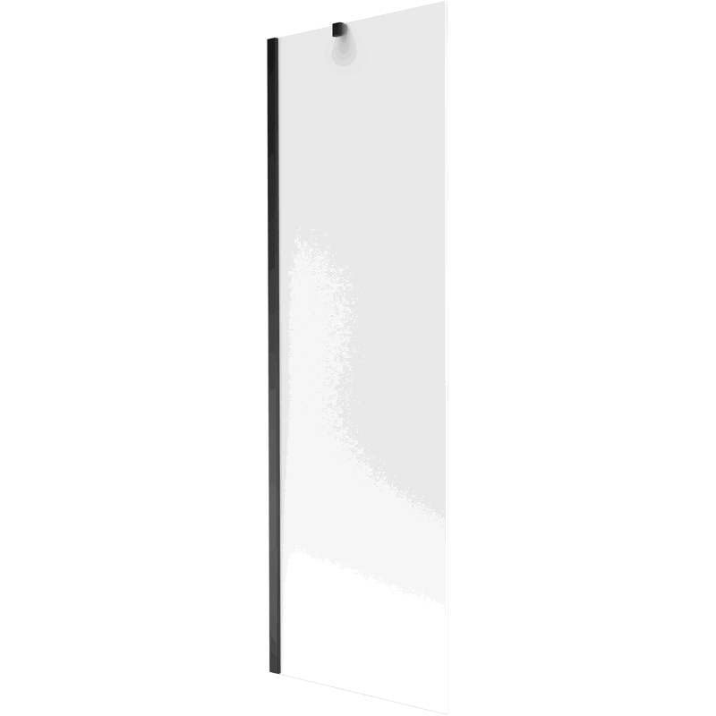 Mexen Next 1-panel Shower Screen 60 x 150 cm, Frosted, Black - 895-060-000-00-30-70