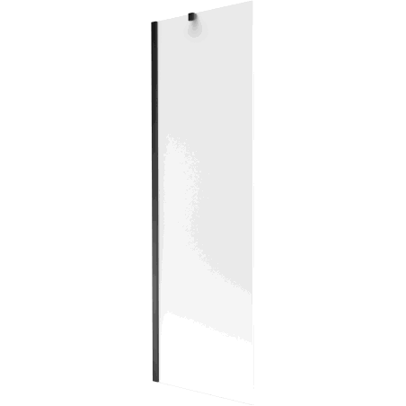 Mexen Next 1-panel Shower Screen 60 x 150 cm, Frosted, Black - 895-060-000-00-30-70