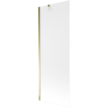 Mexen Next 1-leaf Bath Screen 70 x 150 cm, Frosted, Gold - 895-070-000-00-30-50