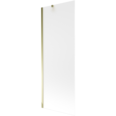 Mexen Next 1-wing bath screen 70 x 150 cm, frosted, gold - 895-070-000-00-30-50
