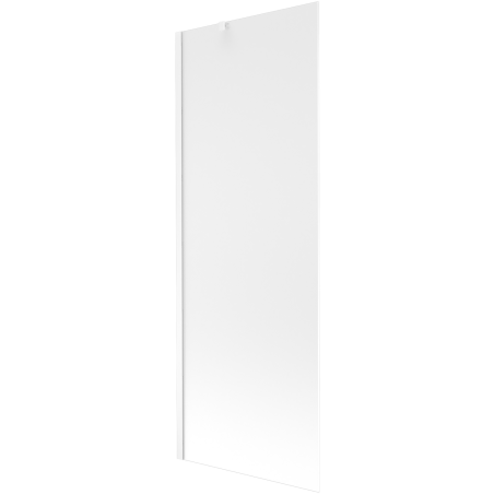 Mexen Next 1-wing bathtub screen 70 x 150 cm, Frosted, White - 895-070-000-00-30-20