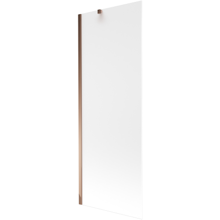 Mexen Next 1-wing bathtub screen 70 x 150 cm, Frosted, Rose gold - 895-070-000-00-30-60