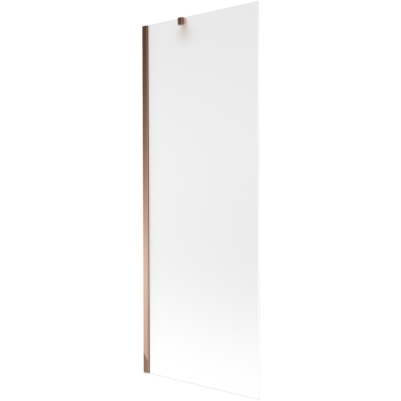 Mexen Next Single-Panel Bath Screen 70 x 150 cm, Frosted, Rose Gold - 895-070-000-00-30-60