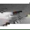 Mexen Next 1-wing bathtub screen 70 x 150 cm, Frosted, Rose gold - 895-070-000-00-30-60