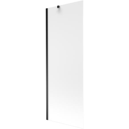 Mexen Next 1-wing bathtub screen 70 x 150 cm, frost, black - 895-070-000-00-30-70