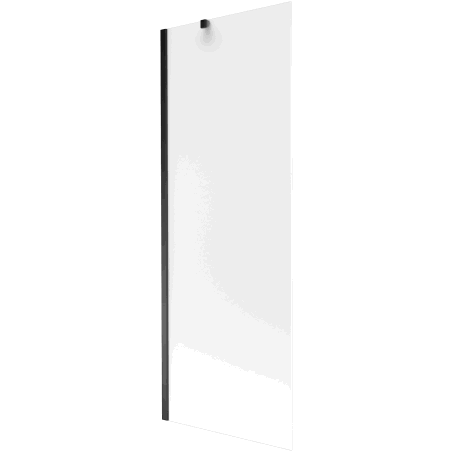 Mexen Next 1-wing shower screen 70 x 150 cm, frost, black - 895-070-000-00-30-70