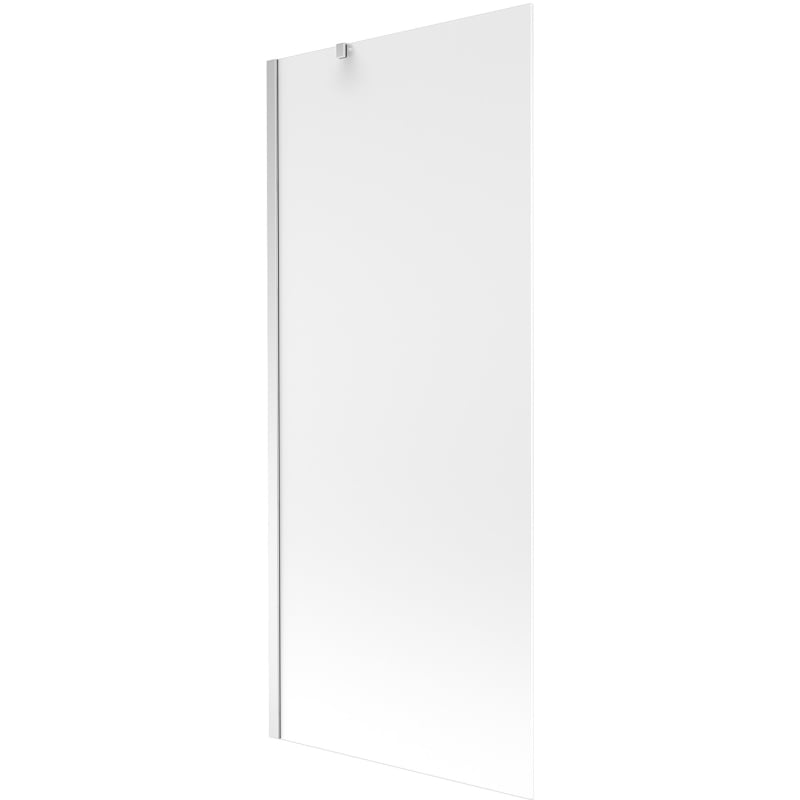 Mexen Next 1-Panel Bath Screen 80 x 150 cm, Frosted, Chrome - 895-080-000-00-30-01