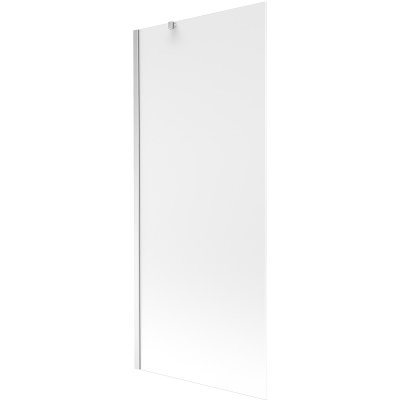 Mexen Next 1-panel bathtub screen 80 x 150 cm, frosted, chrome - 895-080-000-00-30-01