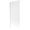 Mexen Next 1-panel bathtub screen 80 x 150 cm, frosted, chrome - 895-080-000-00-30-01